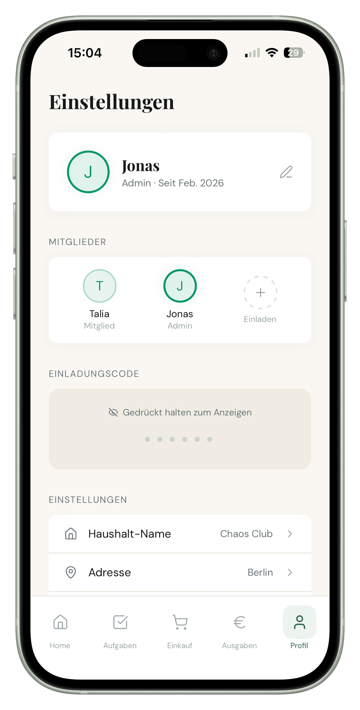 Your household, your rules